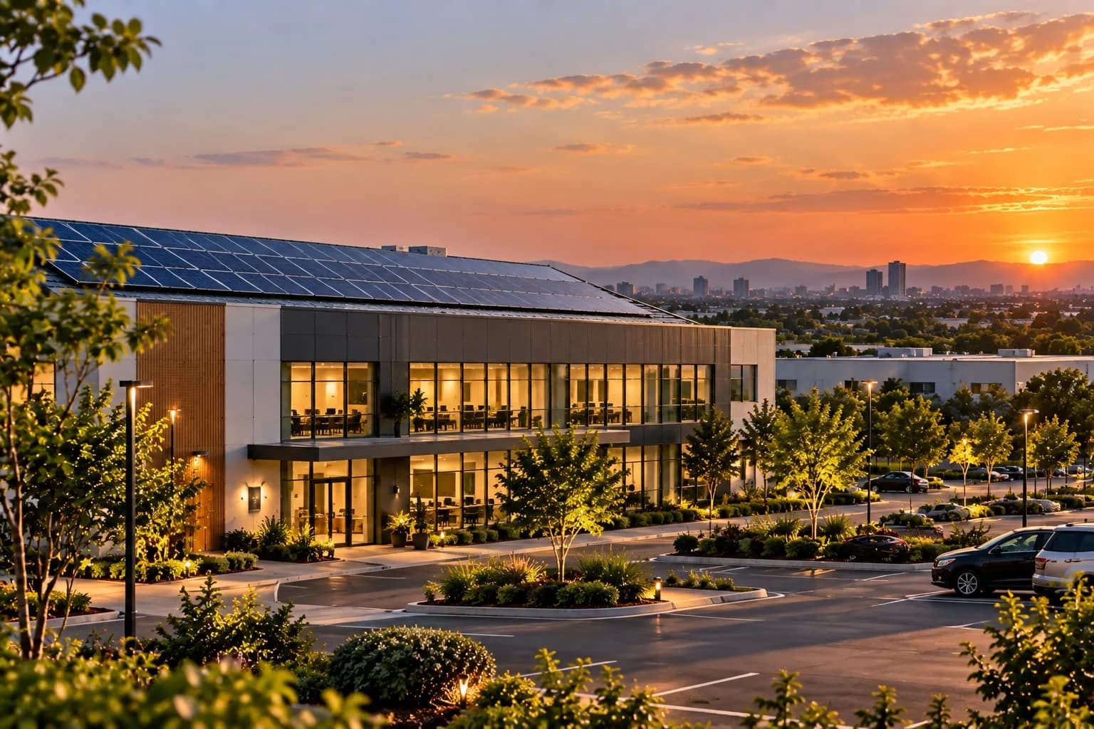 750 kWp Commercial Logistics & Cold Chain Solar System